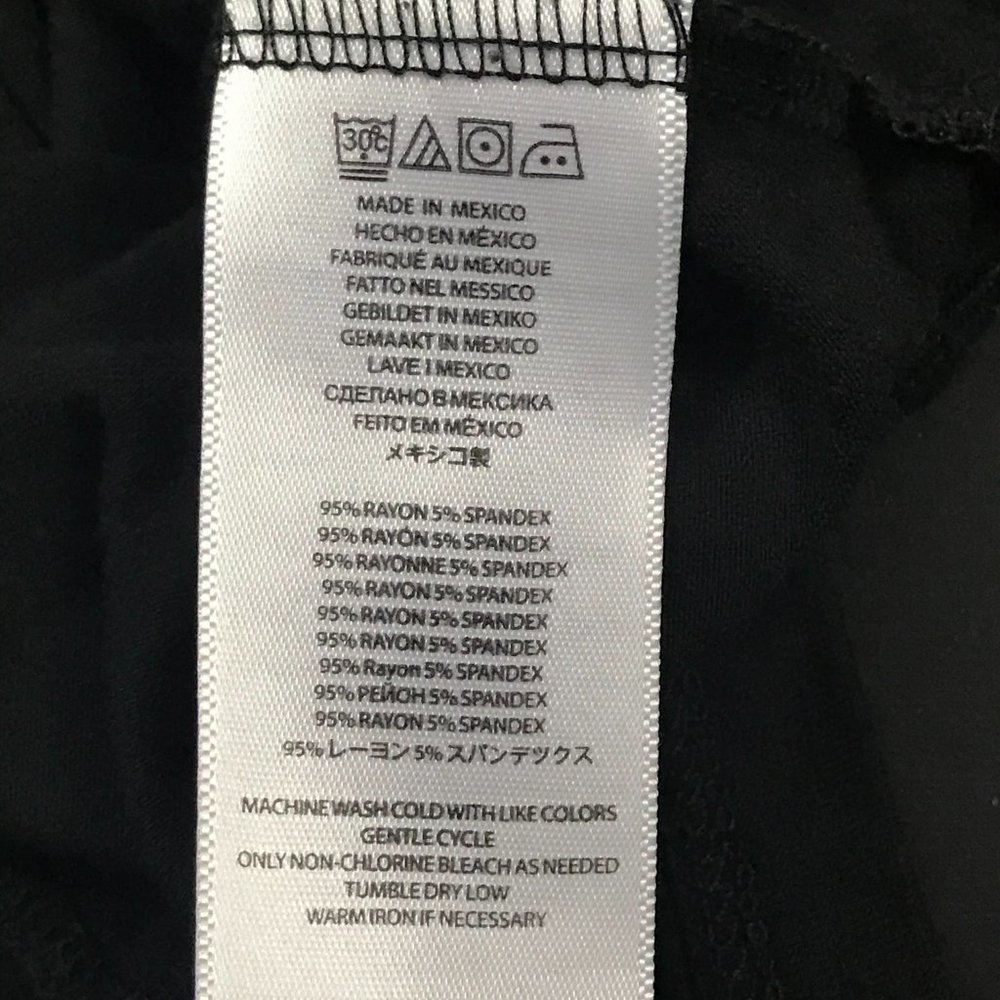 Michael Kors Solid Black T-Shirt - image 7